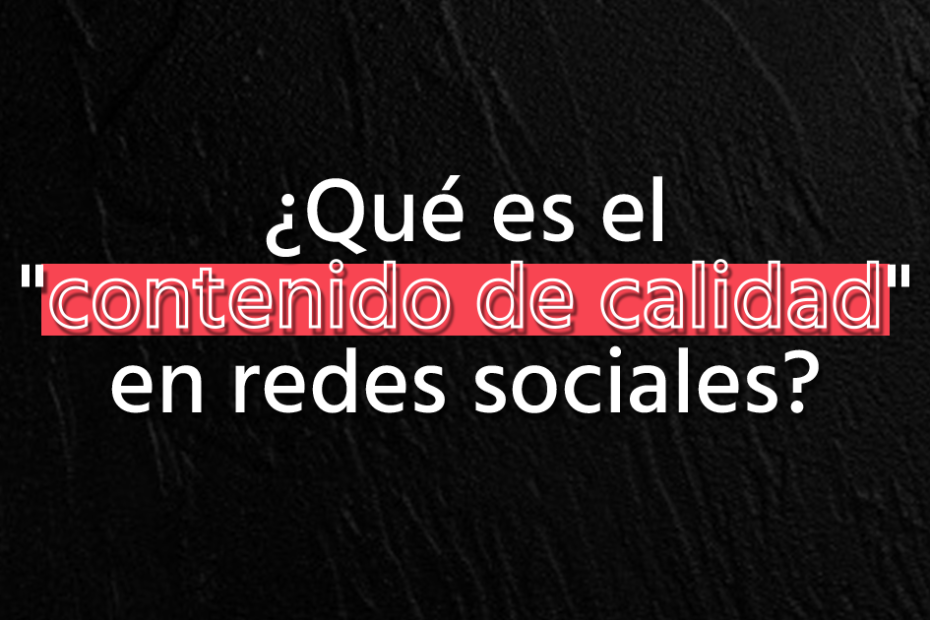 portada blog contenido de calidad en redes sociales